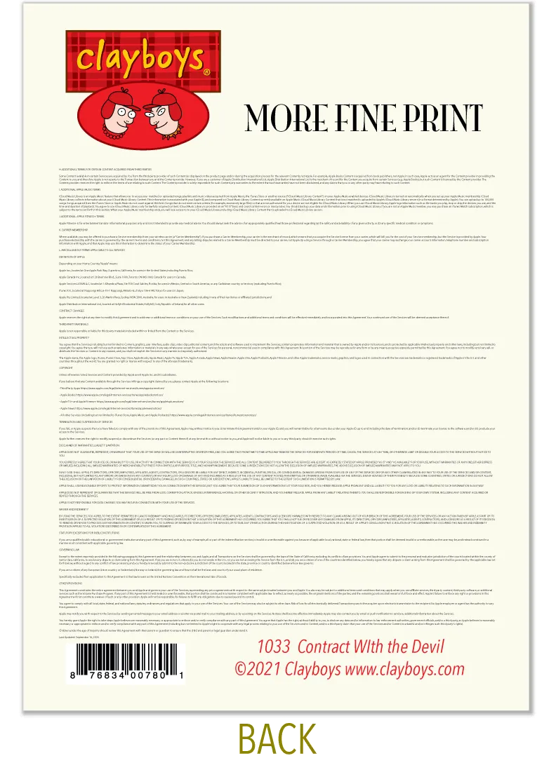 1033 Contract With the Devil