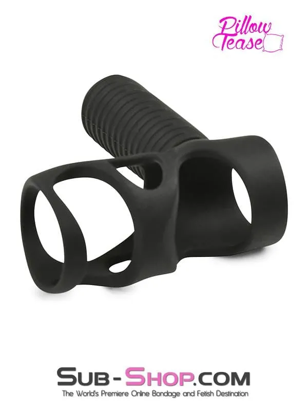 1524M      Vibrating Girth Enhancing Cock Ring - LAST CHANCE - Final Closeout!