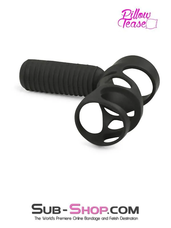 1524M      Vibrating Girth Enhancing Cock Ring - LAST CHANCE - Final Closeout!