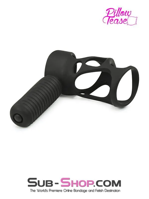 1524M      Vibrating Girth Enhancing Cock Ring - LAST CHANCE - Final Closeout!