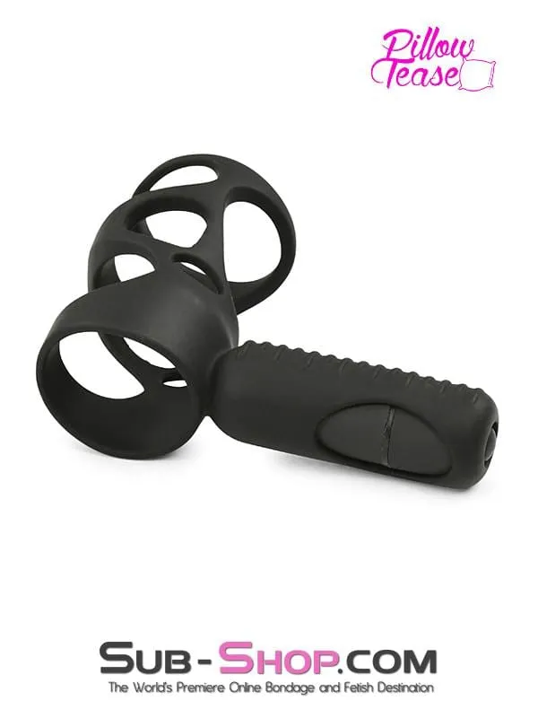 1524M      Vibrating Girth Enhancing Cock Ring - LAST CHANCE - Final Closeout!