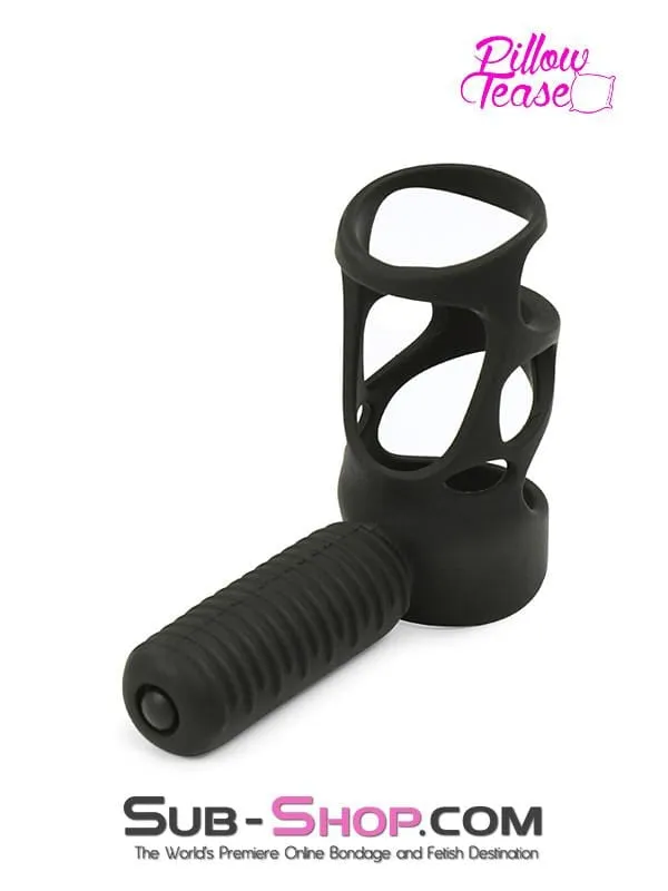 1524M      Vibrating Girth Enhancing Cock Ring - LAST CHANCE - Final Closeout!