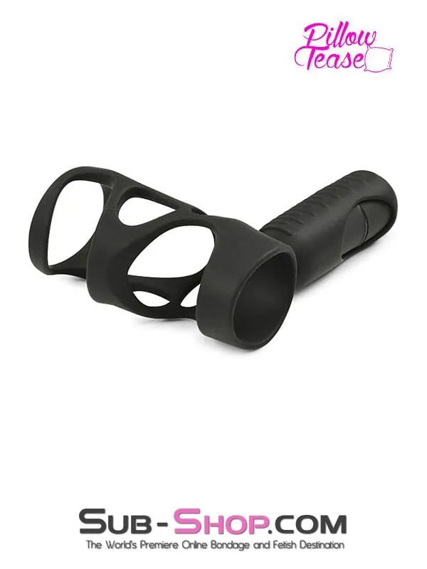 1524M      Vibrating Girth Enhancing Cock Ring - LAST CHANCE - Final Closeout!