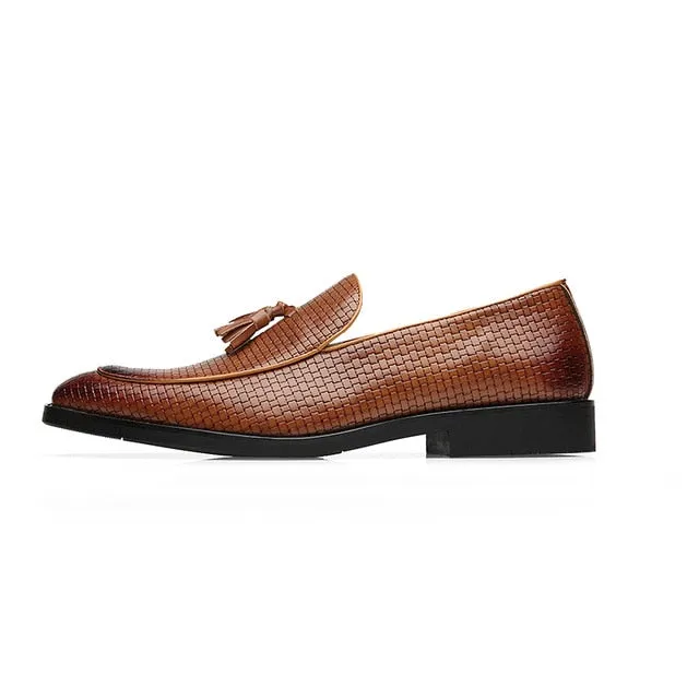 37-48 men shoes casual moccasins leather Brand Comfortable classic luxury elegant fashion Plus Size Breathable loafers men #B02