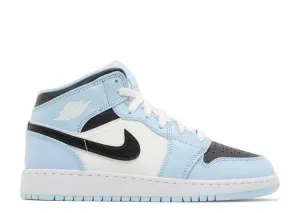 Air Jordan 1 Mid 'Ice Blue' GS