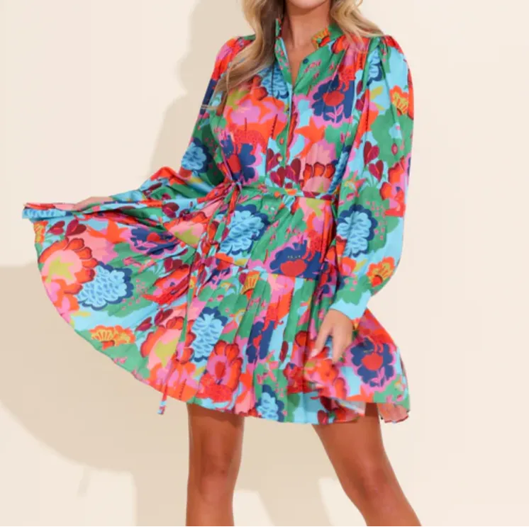 Alden Adair Reagen Dress - Lotus