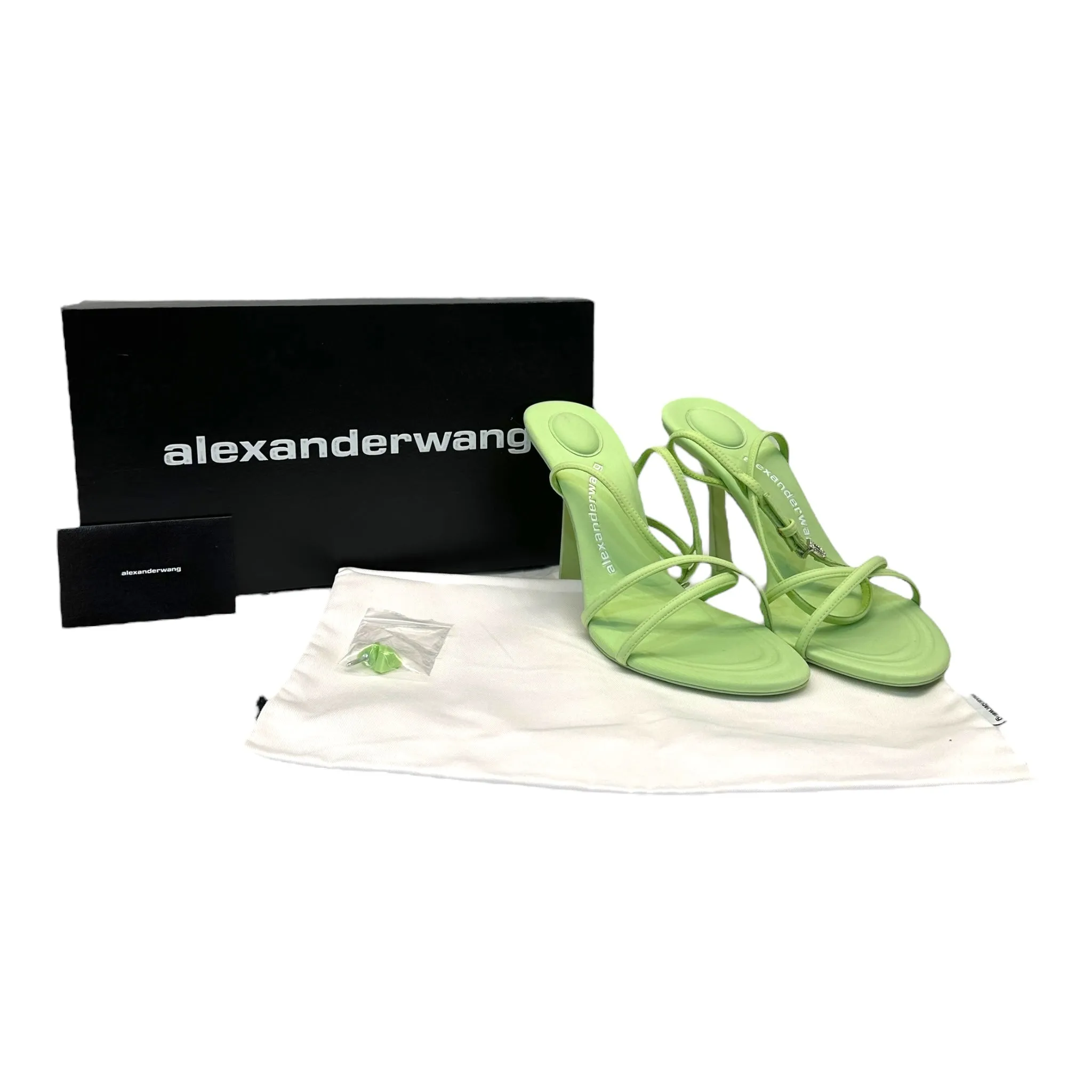 Alexander Wang Green Tie Up Sandals  EU 38