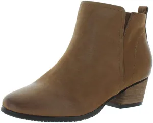 Aqua College Womens Isla Suede Waterproof Ankle Boots Brown 6 Medium (B,M)
