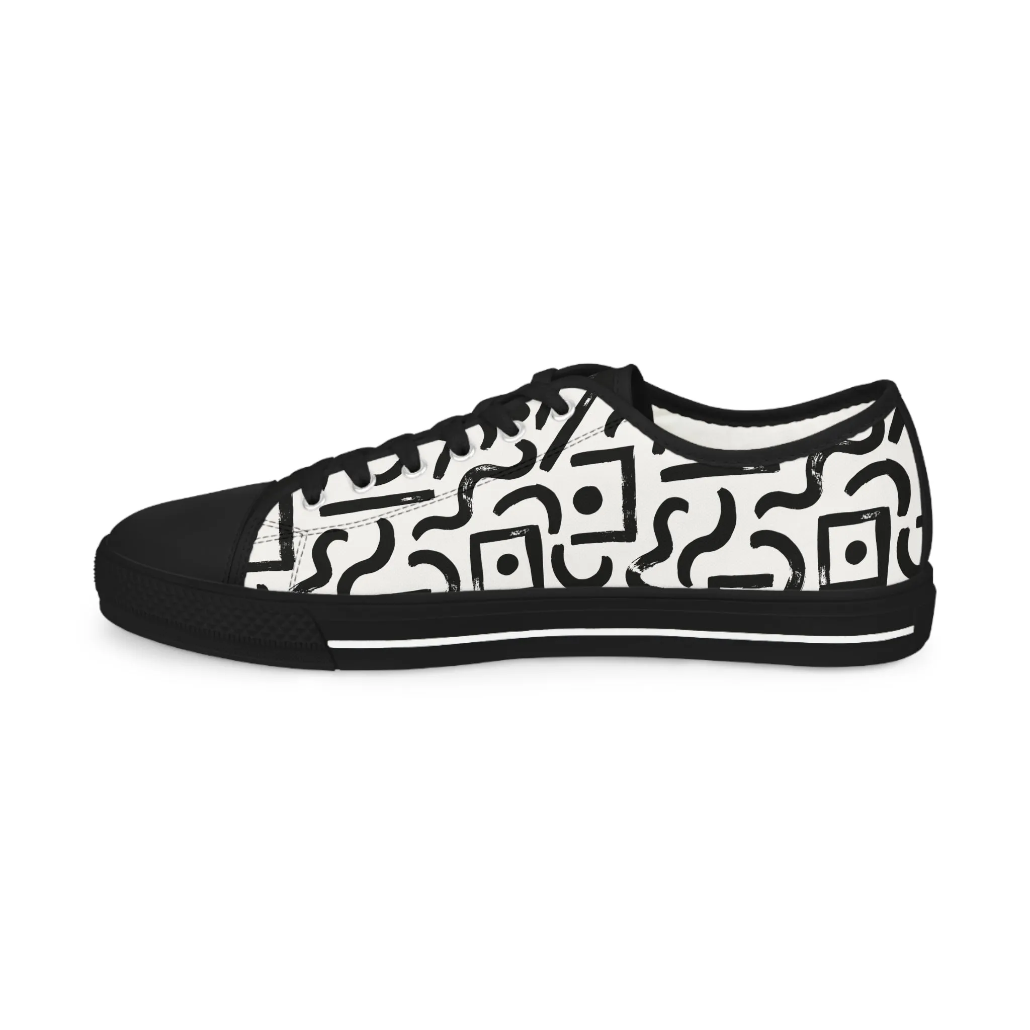 Artistic Black & WhiteSneakers for Creative Souls by Margo Makaroff - Personalization Available