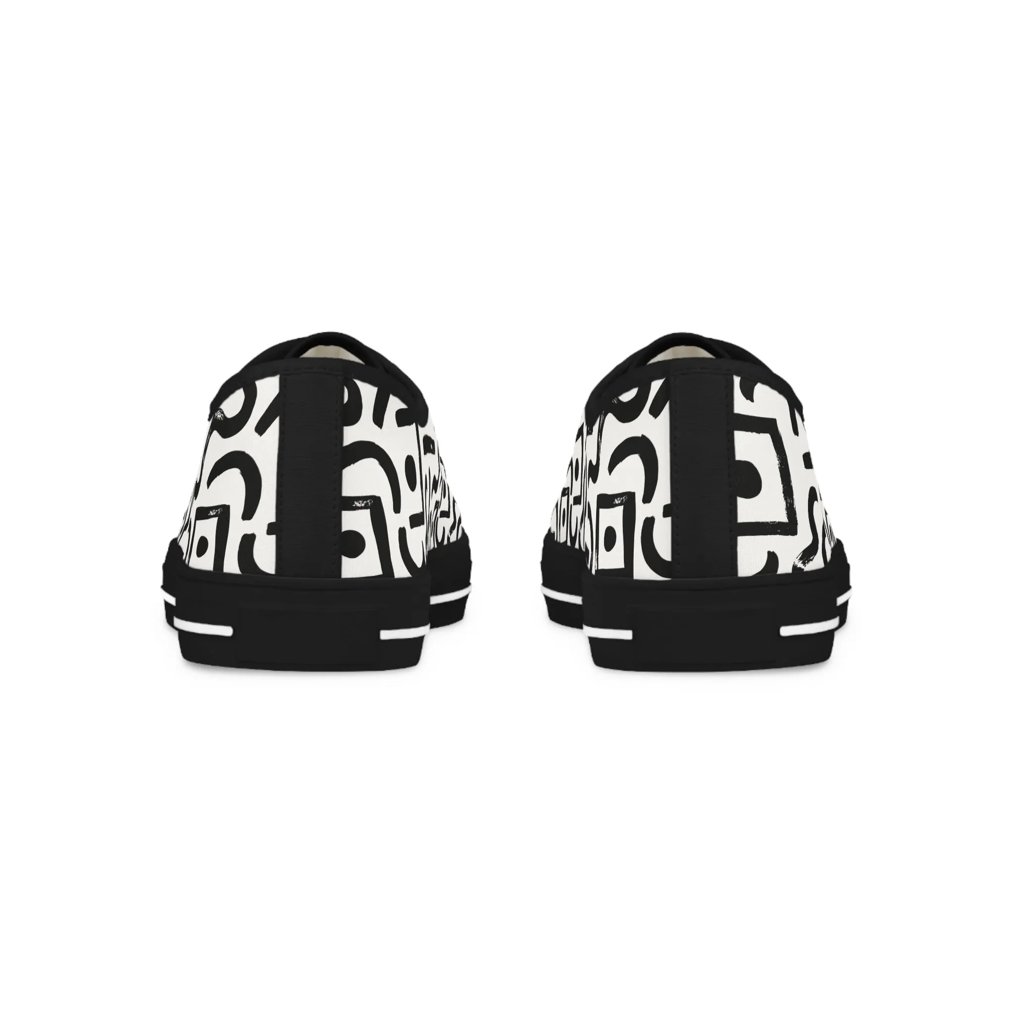 Artistic Black & WhiteSneakers for Creative Souls by Margo Makaroff - Personalization Available