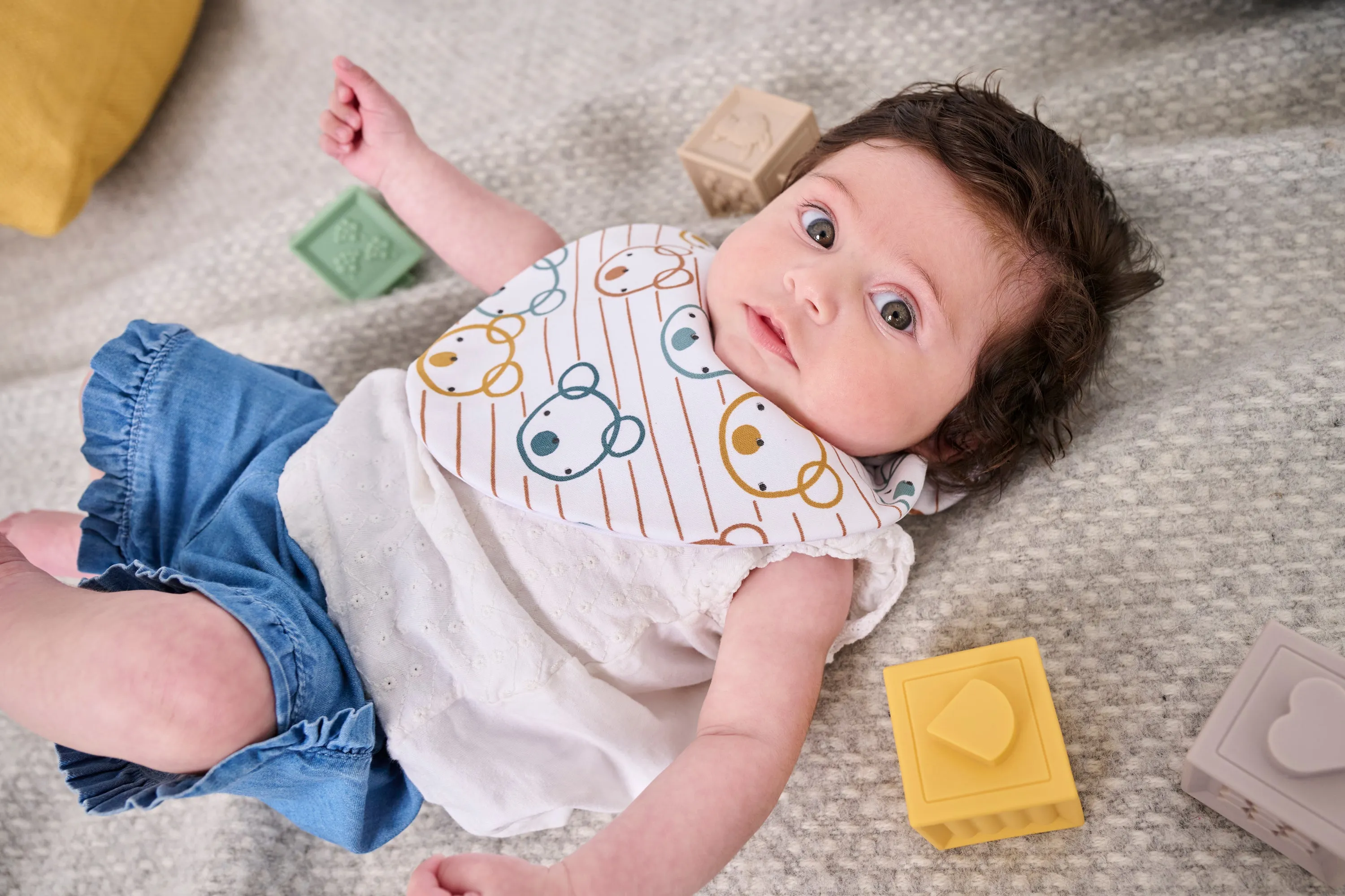 Bears Waterproof Dribble Bib