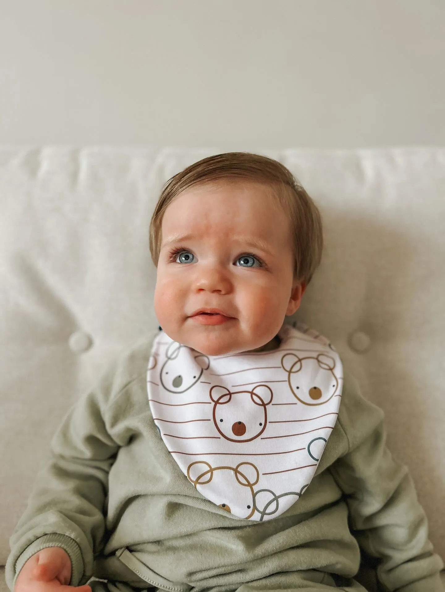 Bears Waterproof Dribble Bib