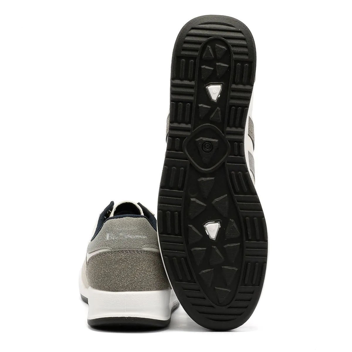 Ben Sherman Sokka Men's White/Grey Trainers