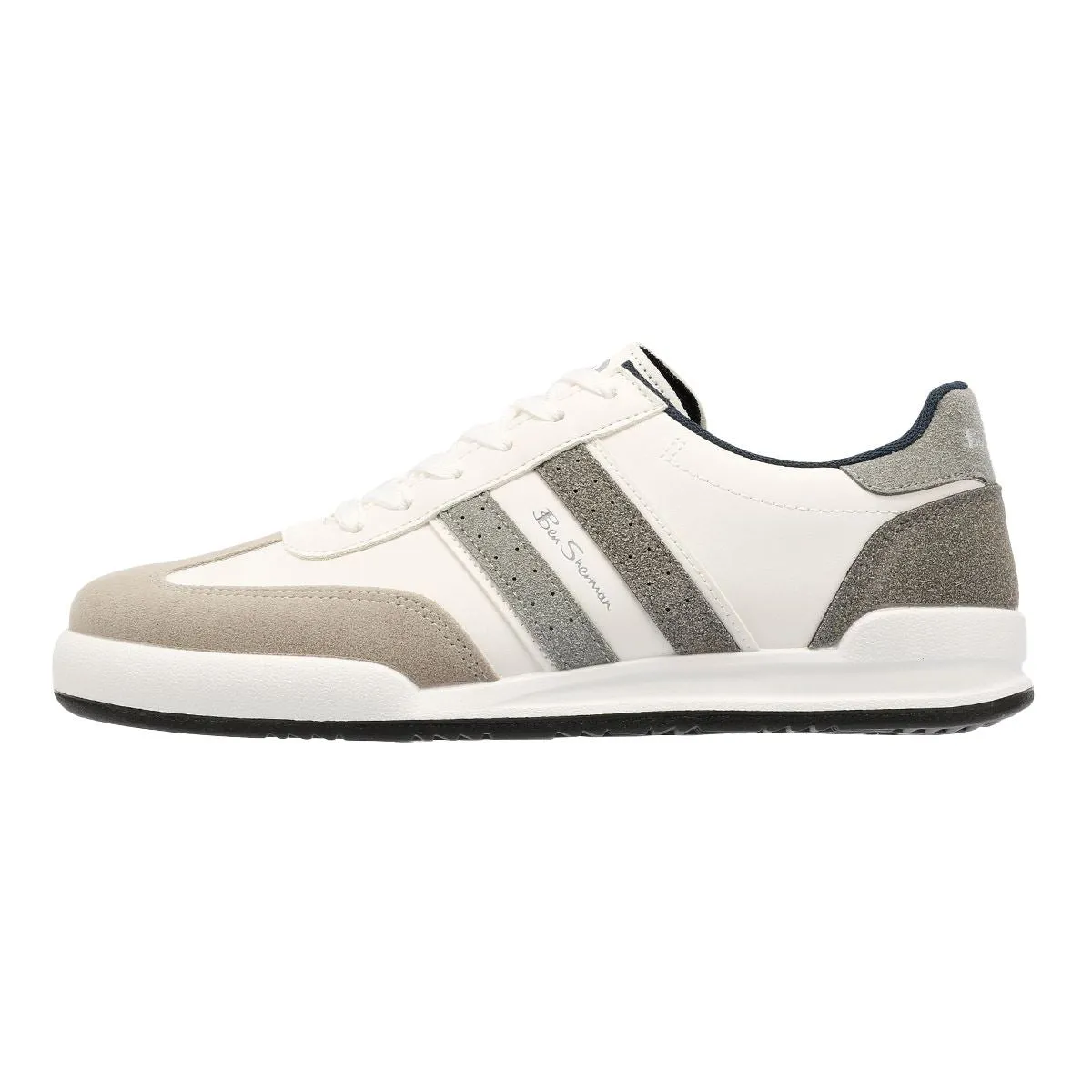Ben Sherman Sokka Men's White/Grey Trainers