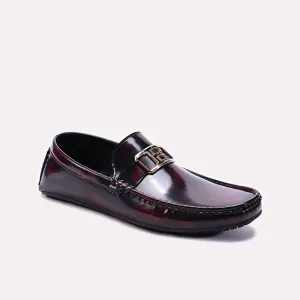 Brown Glossy Loafers 0130878
