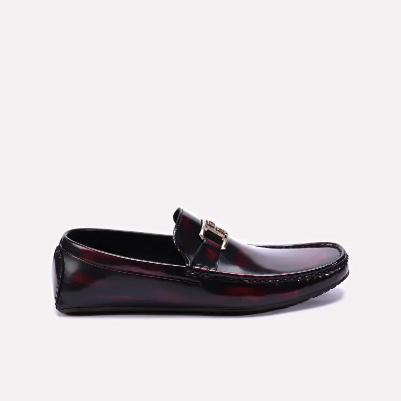 Brown Glossy Loafers 0130878