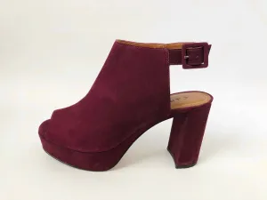 Carrano Suede Platform Pump Size 40 Eur (9 Us)