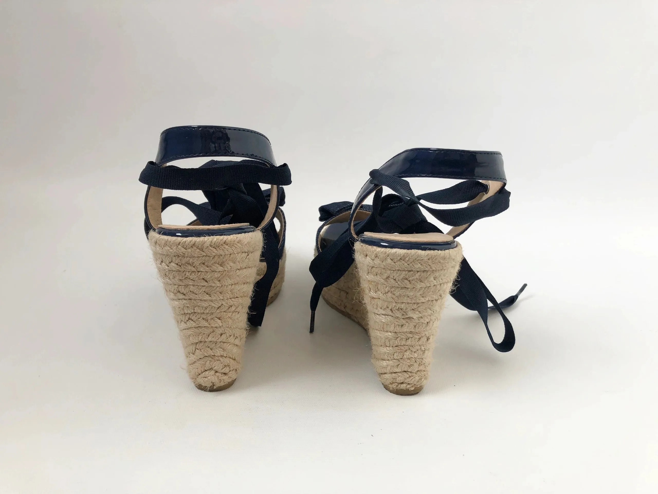 Catherine Malandrino Denim Wedge Size 8