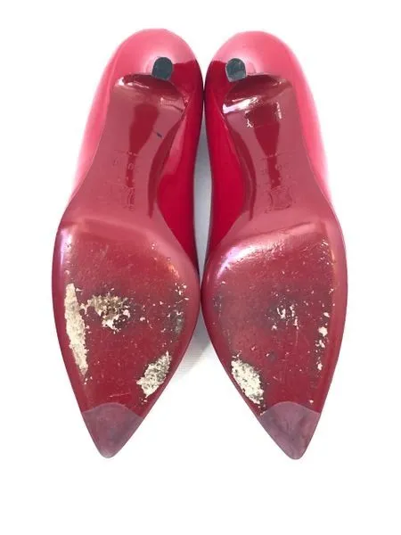 Celine Patent Leather Pump Size 39 It (9 Us)