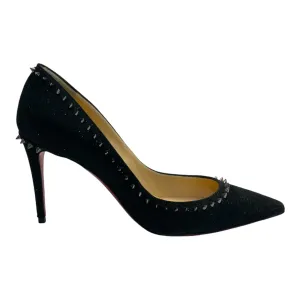 Christian Louboutin Black Studded Pumps EU 37