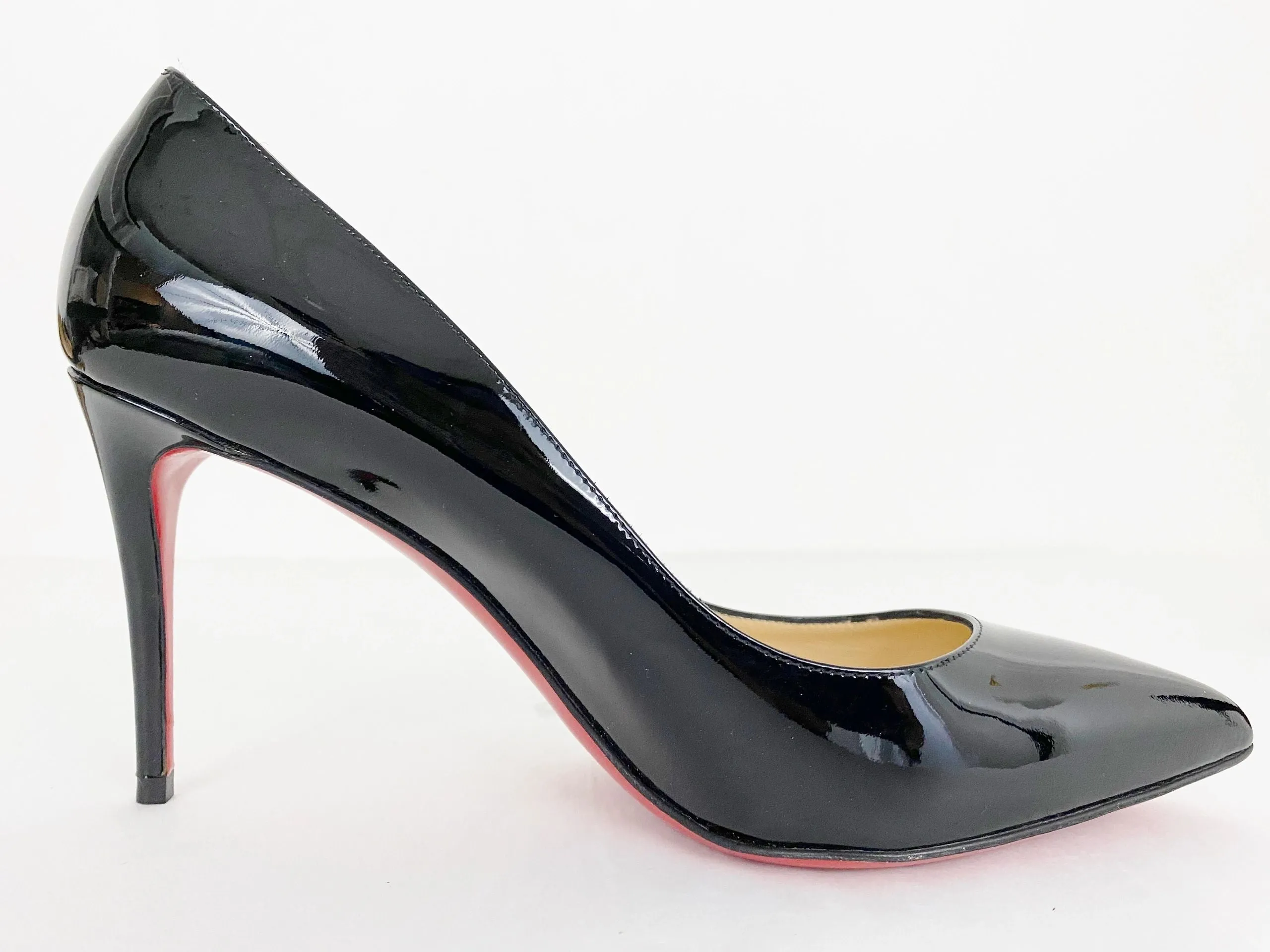 Christian Louboutin Patent Leather Pump Size 39 It (9 Us)