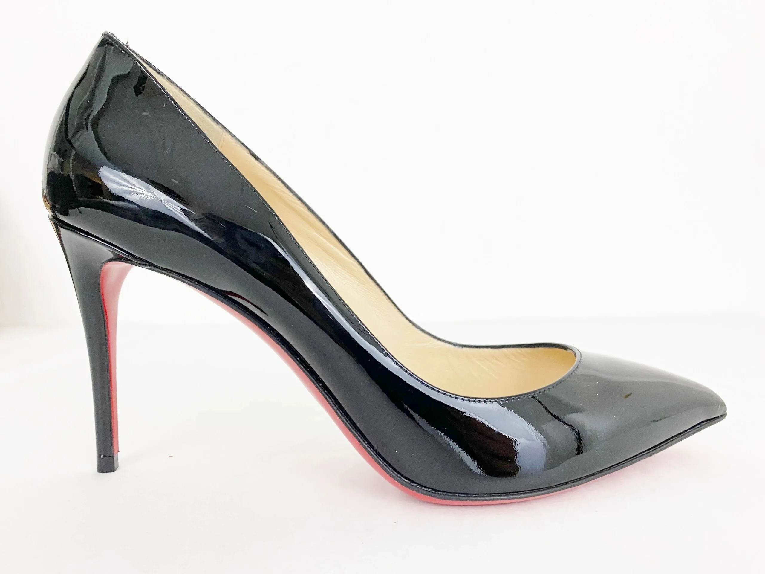 Christian Louboutin Patent Leather Pump Size 39 It (9 Us)