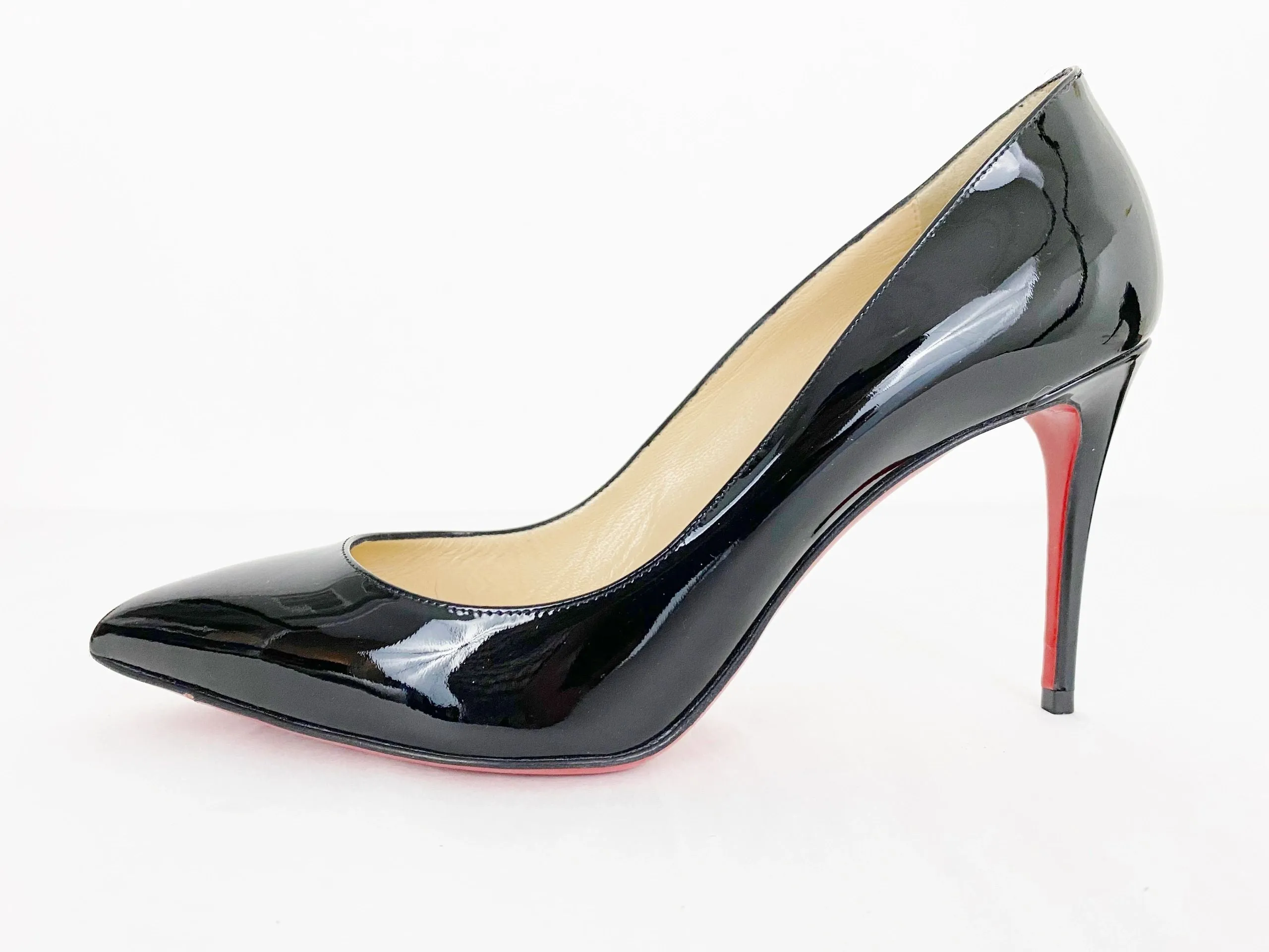 Christian Louboutin Patent Leather Pump Size 39 It (9 Us)