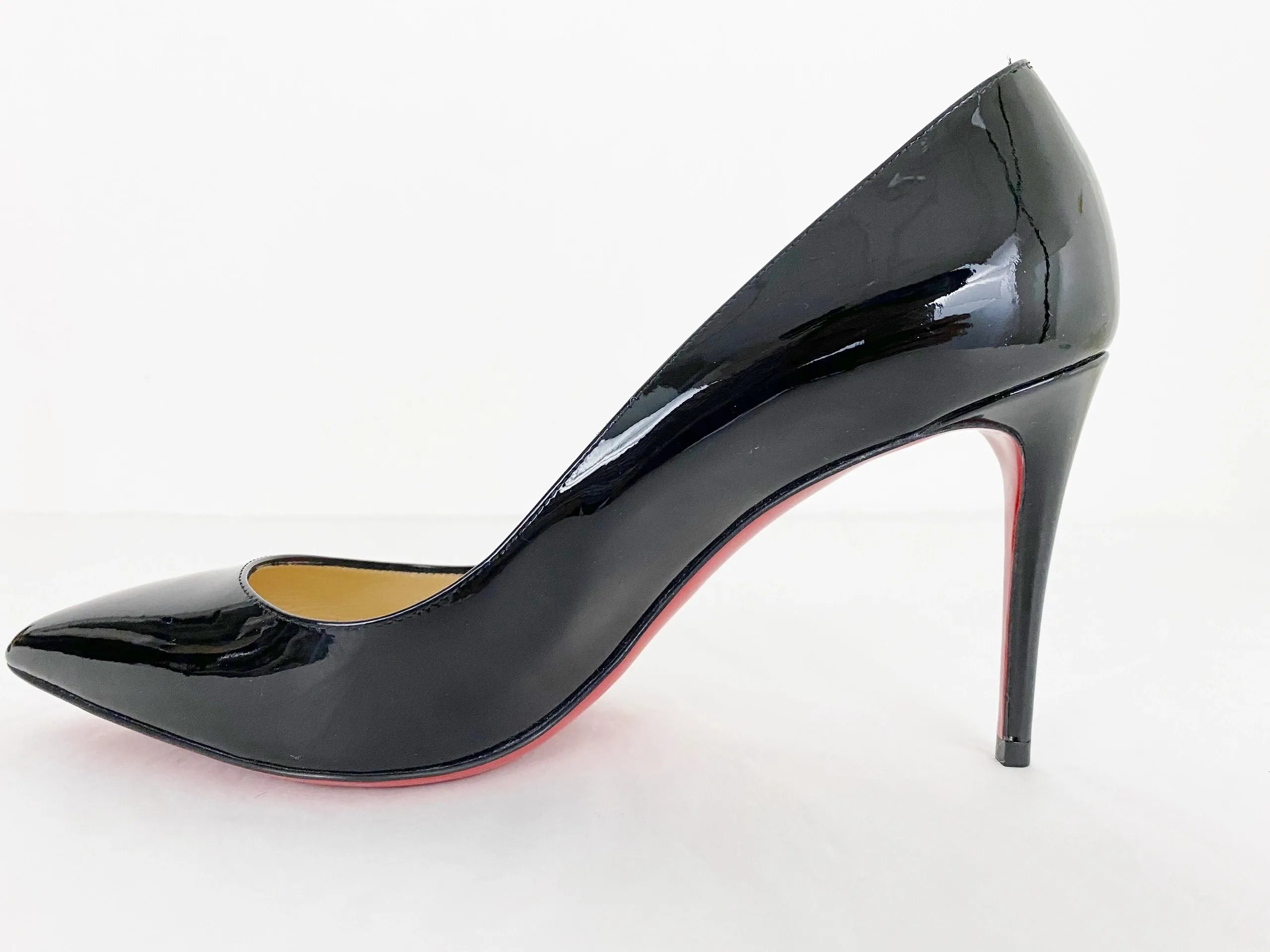 Christian Louboutin Patent Leather Pump Size 39 It (9 Us)