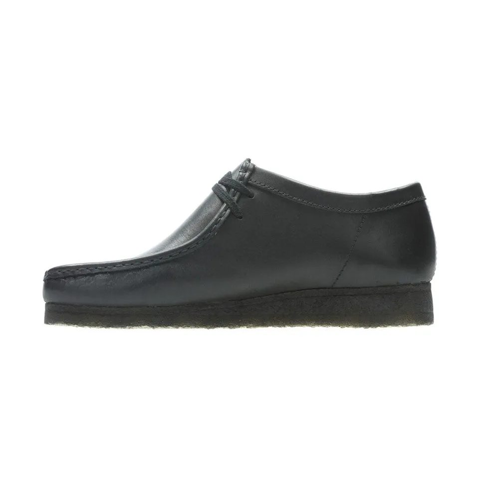Clarks Men's Wallabee Black Leather 26155514