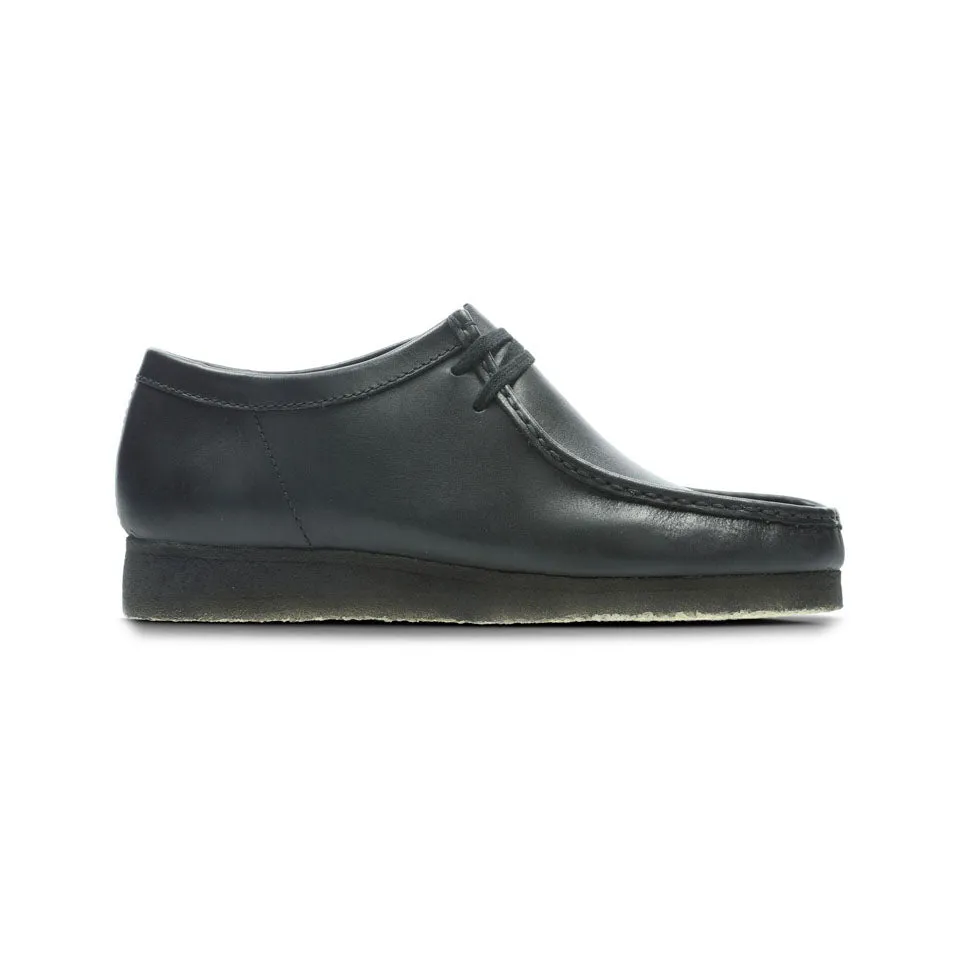 Clarks Men's Wallabee Black Leather 26155514