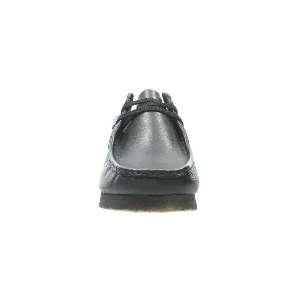Clarks Men's Wallabee Black Leather 26155514