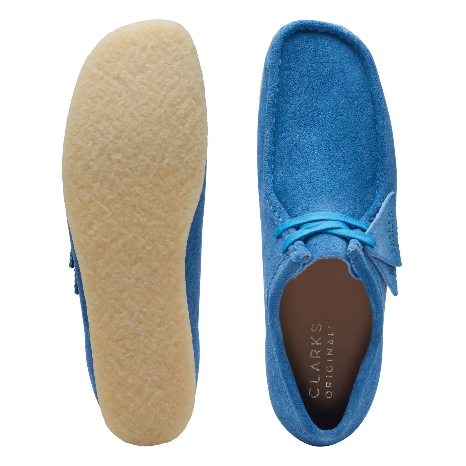 Clarks Men's Wallabee Bright Blue