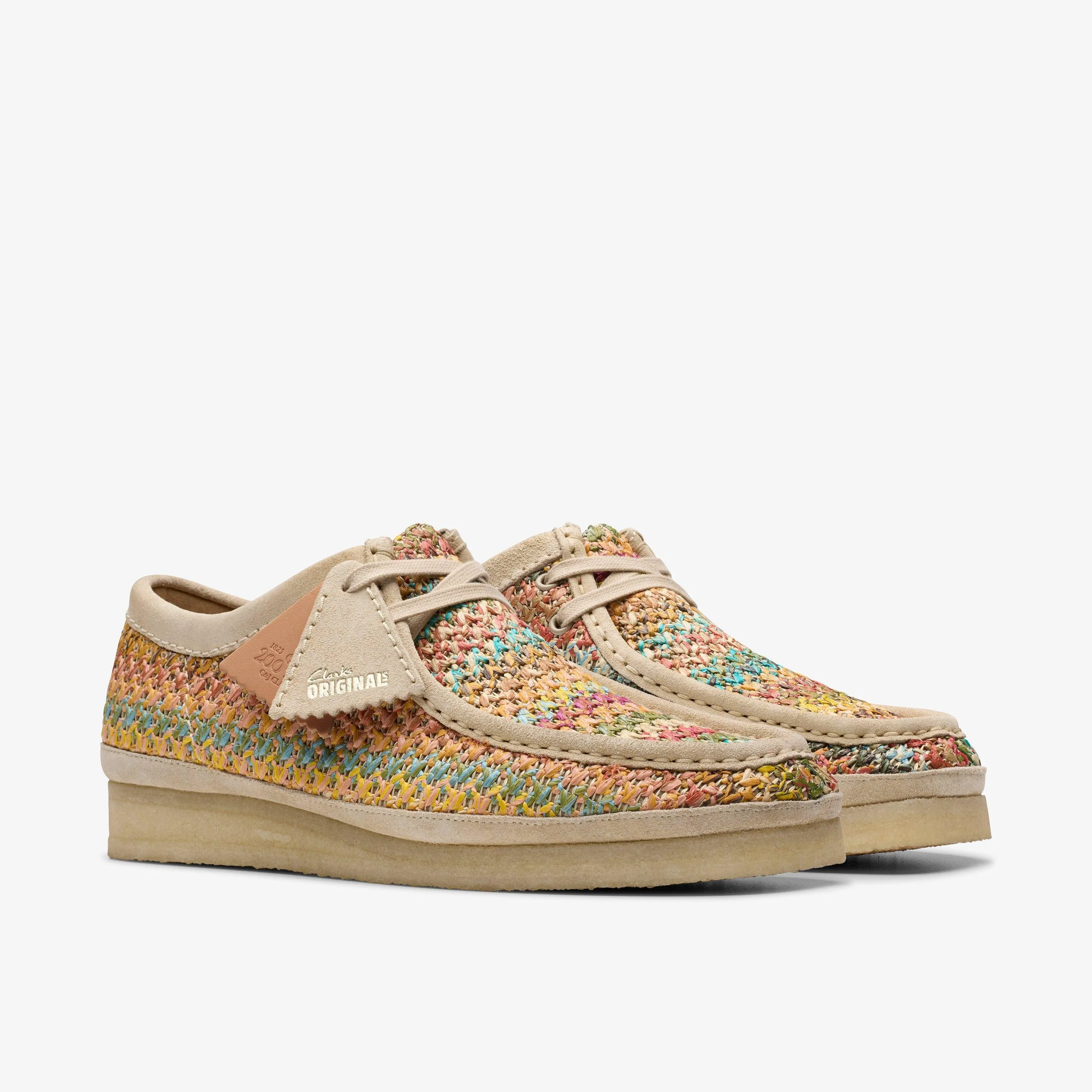 Clarks Men's Wallabee Multi Raffia 26180640