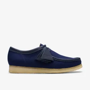 Clarks Men's Wallabee Navy Wool 26178225
