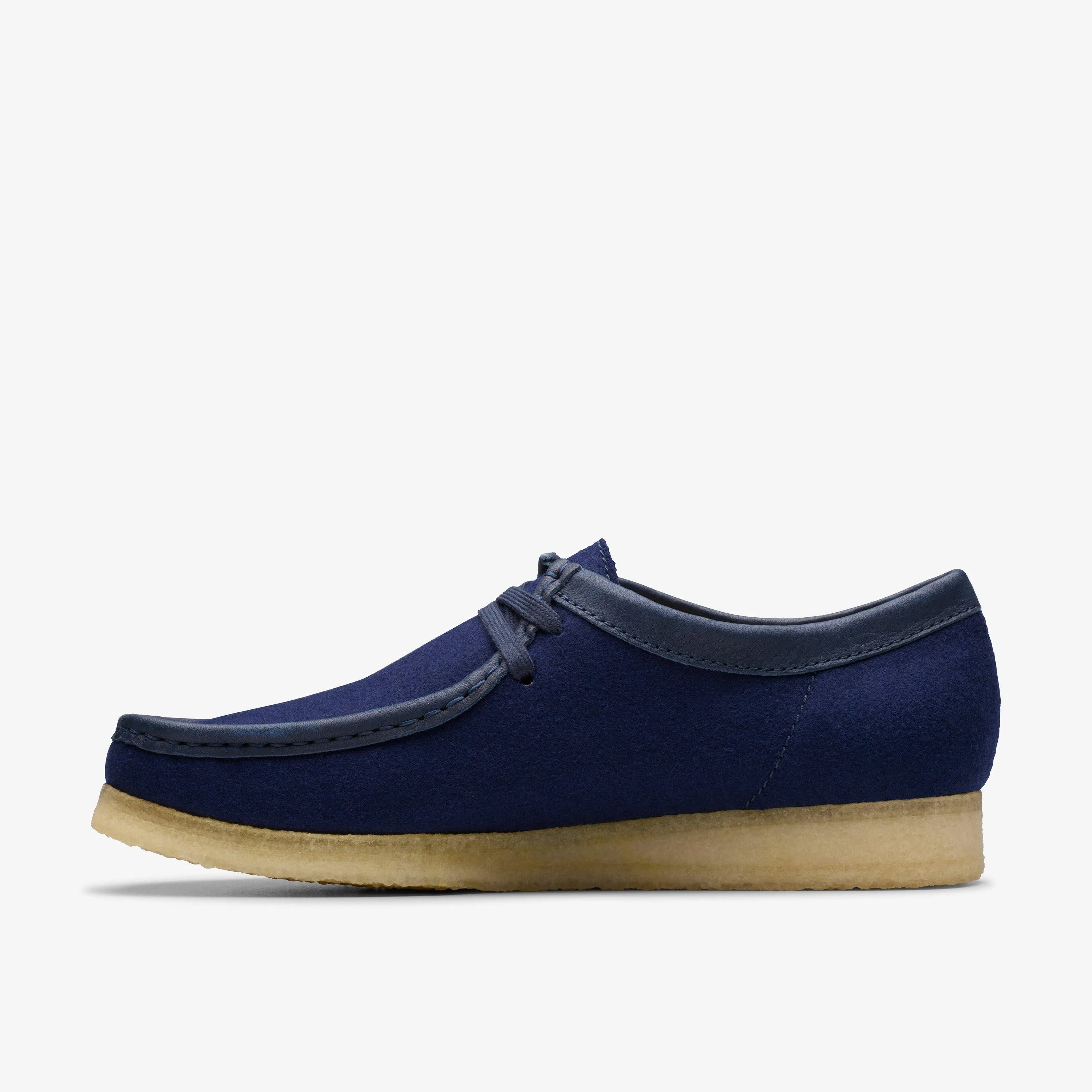 Clarks Men's Wallabee Navy Wool 26178225