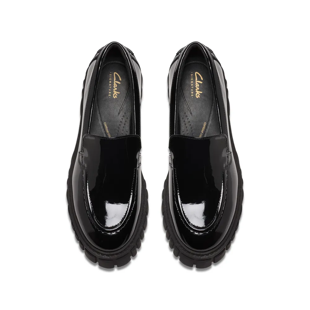 Clarks - Page Loafer - Black Patent - Shoes