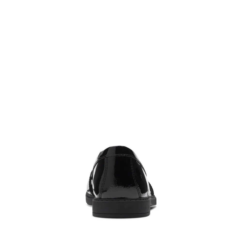 Clarks - ScalaLoafer K. - Black Patent - School Shoes