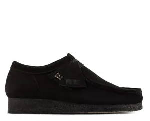 CLARKS Wallabee Black Suede