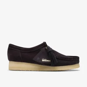 Clarks Women Wallabee Brown Slate Suede 26179158