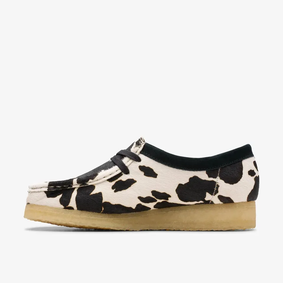 Clarks Women Wallabee Cow Print HairOn 26175835