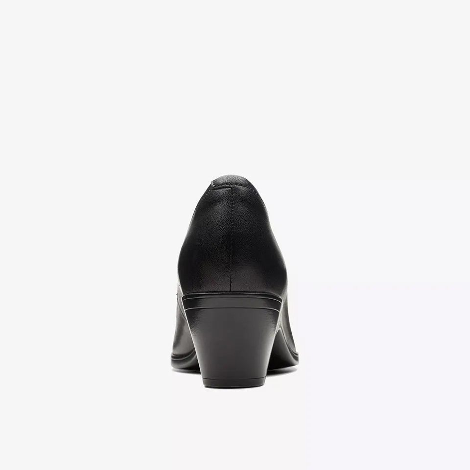 Clarks Women's Emily2 Ruby Black Leather 26174882