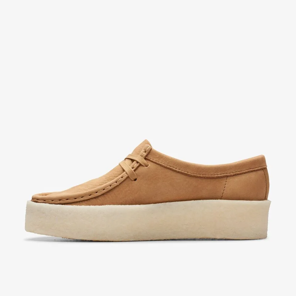Clarks Women's Wallabee Cup Mid Tan Nubuck 26176566