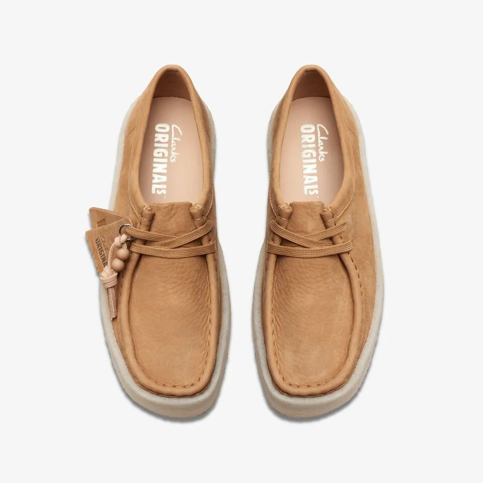 Clarks Women's Wallabee Cup Mid Tan Nubuck 26176566