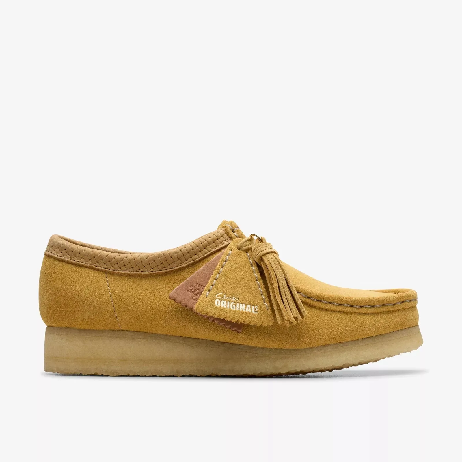 Clarks Women's Wallabee Golden Tan Suede 26180169