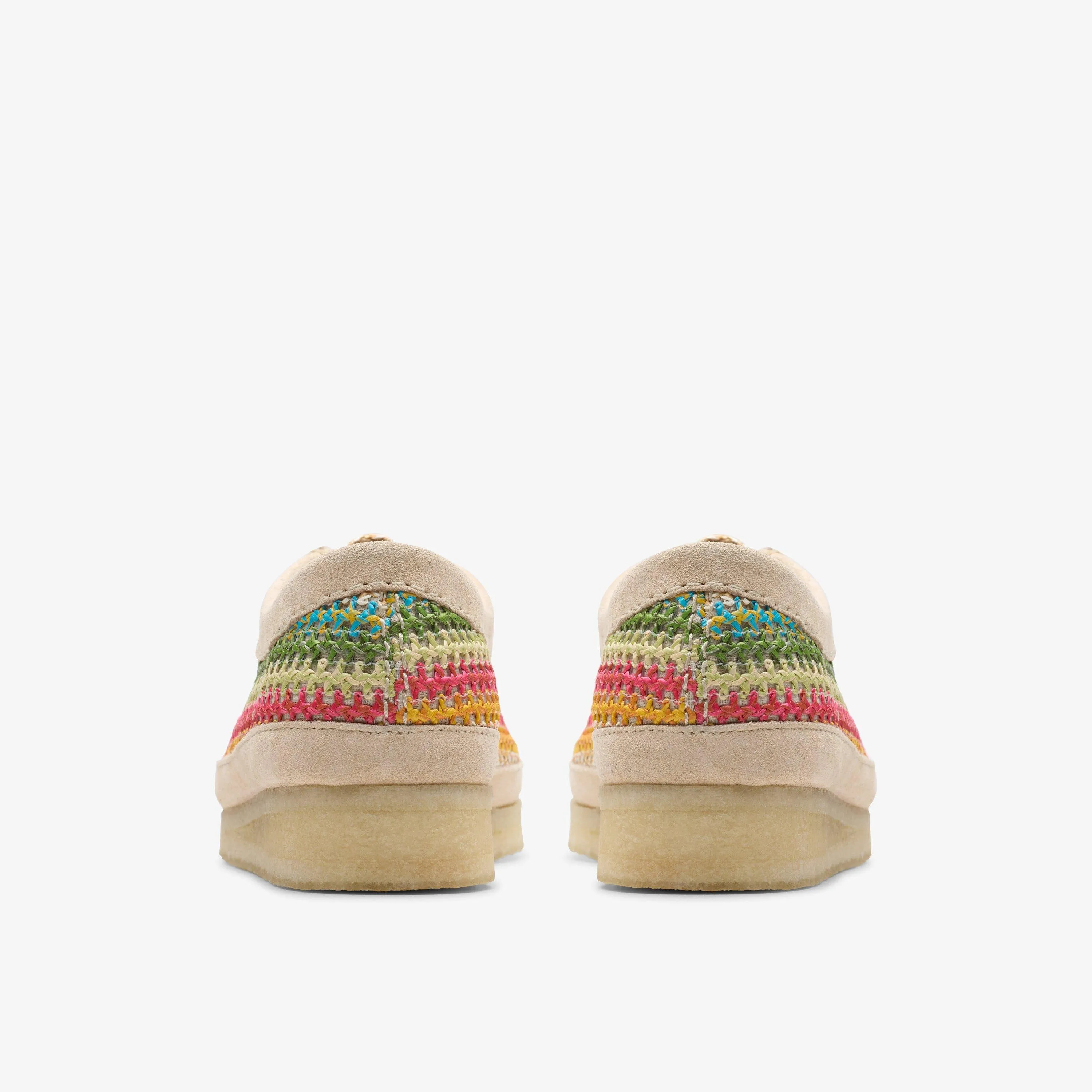 Clarks Women's Wallabee Multi Raffia 26180170