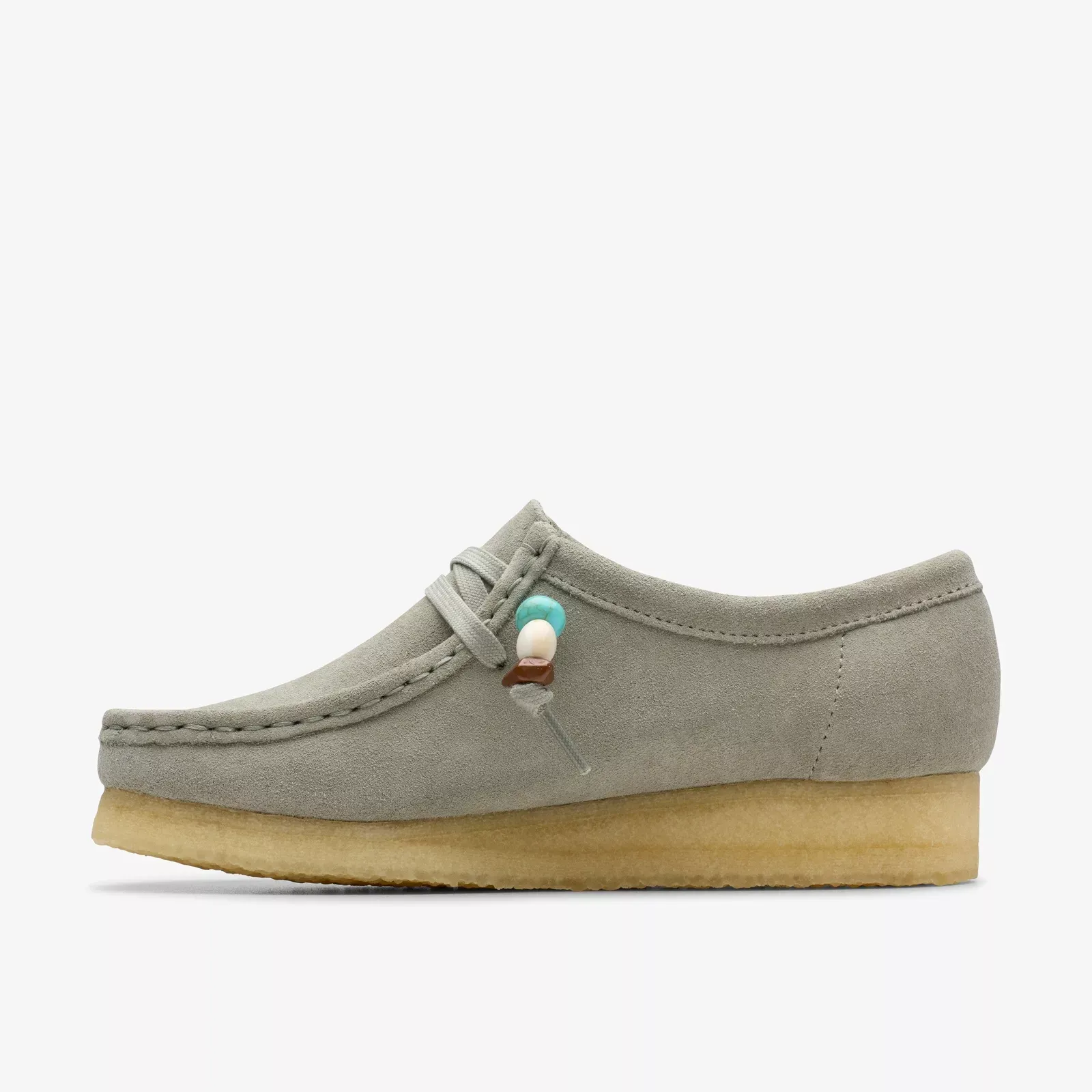 Clarks Women's Wallabee Sage Suede 26180656