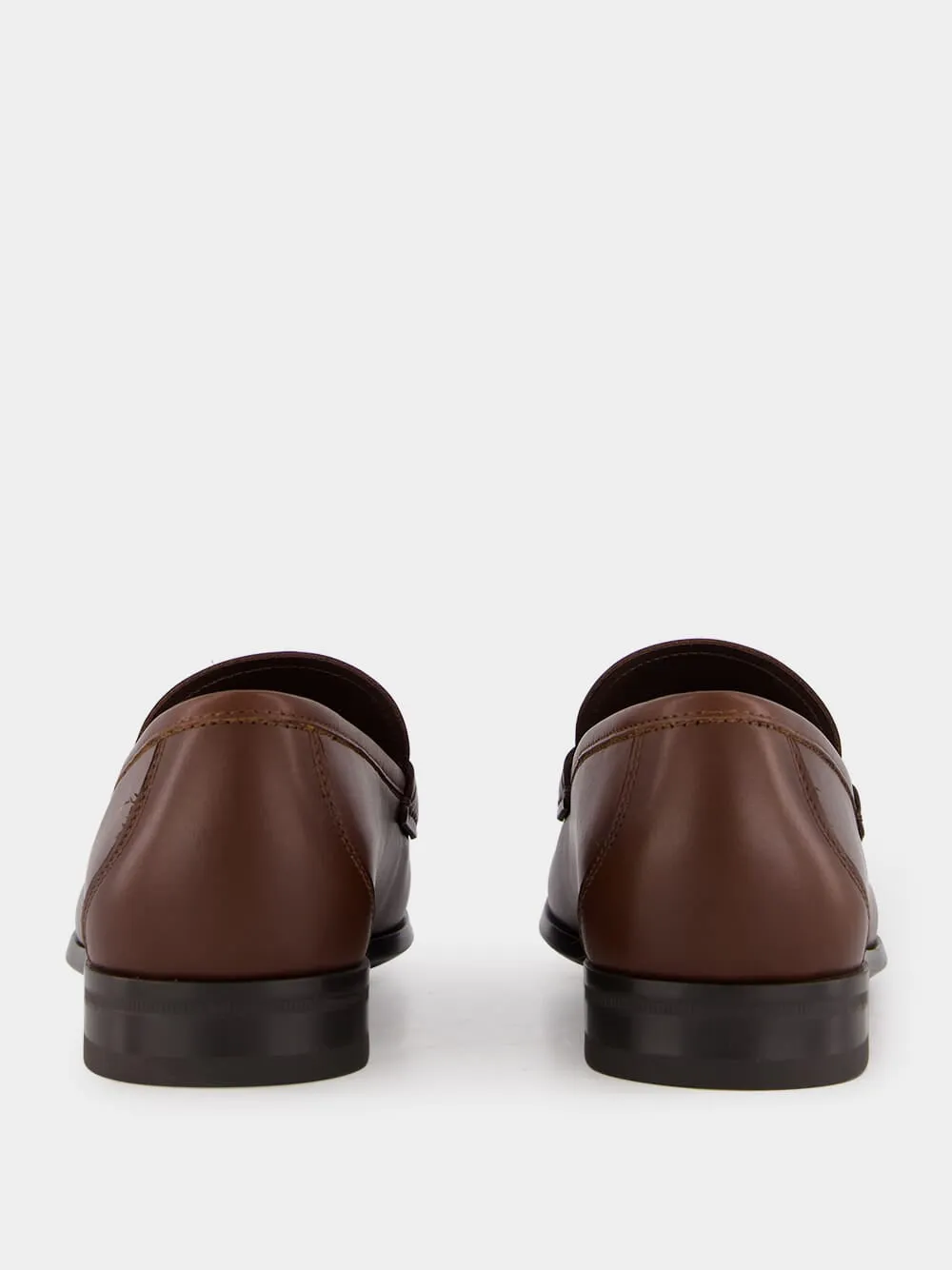 Cocoa Leather Moccasins