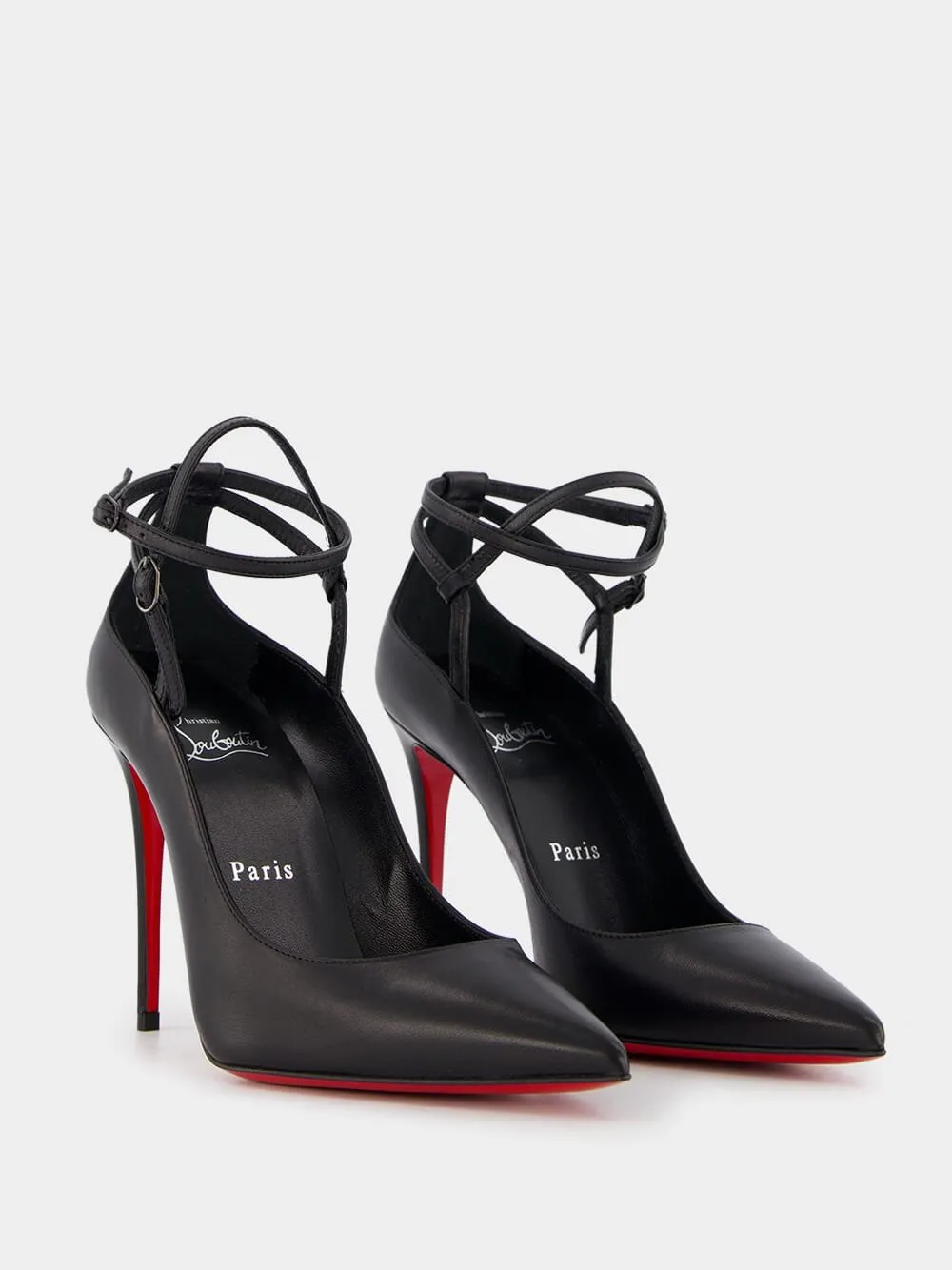 Conclusive 100mm Leather Pumps