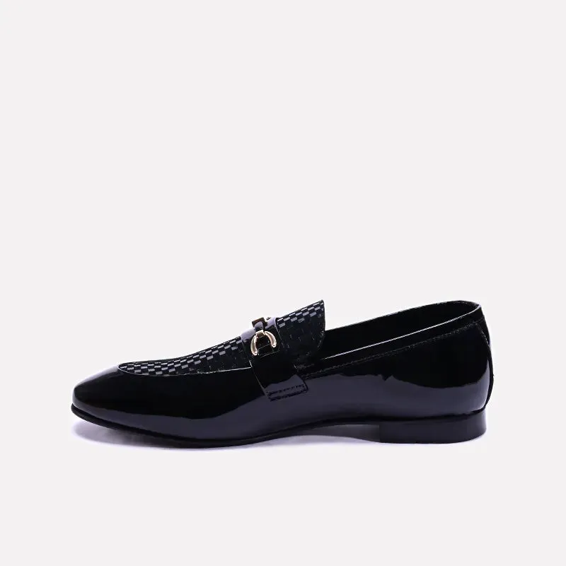 Davenport Glossy Black Formal Loafers 0111303