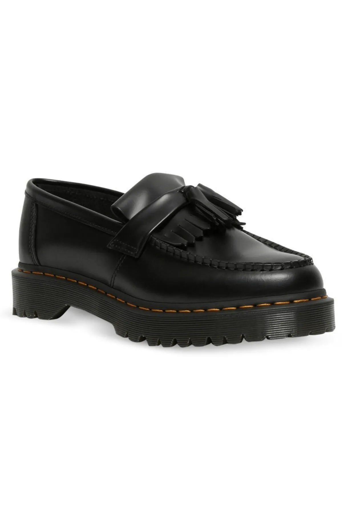 DR MARTENS ADRIAN TASSEL BEX LOAFER - BLACK SMOOTH